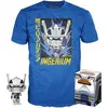 Image de Funko Pop ! My Hero Academia Et t-shirt à manches courtes Tenya Iida Ingenium Bleu L Bleu L