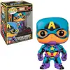 Image de Figurine Funko Pop Marvel Exclusive Captain America Blacklight 648 - Neuf