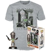 Image de Funko POP Star Wars Mandalorian L Figurine et T-Shirt