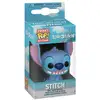 Image de Figurine FUNKO Pocket Pop! Keychain Stitch (Lilo & Stitch) Porte-clés vinyle bleu clair - Neuf