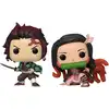 Image de Figurki Funko Pop! Demon Slayer Kimetsu no Yaiba Tanjiro & Nezuko (2-pack)