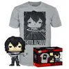 Image de FUNKO POP ! - Animation - My Hero Academia Shota Aizawa Metallic #375 avec tee taille M