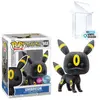 Image de Funko Pop Pokémon Umbreon Flocked 68377 Figurine Noir Enfants Noir Taille unique