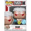 Image de Fullmetal Alchemist Brotherhood Funko POP ! Animation Vinyl Figur Scar (1486) (Lueur dans le noir) (Exclusif)