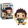 Image de Figurine Pop Funko DEMON SLAYER - POP Animation N° 1748 - Tanjiro (Sun Breathing) - Figurines Pop Demon Slayer : Kimetsu no Yaiba - BM-229230