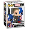 Image de Figurine Funko Pop Marvel Split Captain America Steve Rogers - Neuf