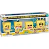Image de Figurine Funko POP SpongeBob SquarePants 4-Pack Ripped Pants Krab Pizza Caveman Glove GLOW Special Edition