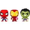 Image de Funko Pop! Pocket POP! Marvel: Zestaw 3 Figur - Spiderman, Hulk, Iron Man