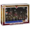 Image de Figurine Funko Pop! Moments Deluxe FUNKO Michael Jordan (1987 Dunk Contest) Set 4 figurines diorama maillot rouge boîte fenêtre - Neuf