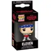 Image de Porte-clés Pocket Pop! Funko Stranger Things Eleven Figurine vinyl pocket Noir/Rouge - Neuf