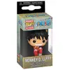 Image de Porte-clés Funko Pocket Pop! Keychain Monkey D. Luffy (Egghead) 4 cm Rouge - Neuf