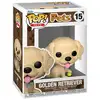 Image de Figurine Vinyle Funko Pop! Pets FUNKO Golden Retriever n°15 11,4 cm assis balle verte Beige clair - Neuf