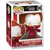 Image de Figurine Funko Pop! Television Funko Bloody Pennywise n°1856 Vinyle 11,2x16,1x8,9 cm Boîte vitrine Blanc/Rouge - Neuf