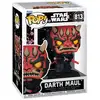 Image de Figurine Funko Pop! Star Wars Impressions Darth Maul FUN90294 Bobblehead vinyle tête surdimensionnée sabre double Base noire Box #813 - Neuf