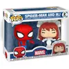Image de Marvel POP ! Vinyl Figuren 2er-Pack Superhero Couples- SM & MJ 9 cm