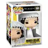Image de Figurine POP! TV Funko Monica Geller Mariée 9 cm Vinyle Robe blanche Gant jaune - Neuf
