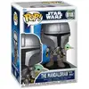 Image de Figurine vinyle tête branlante Funko Pop! Star Wars The Mandalorian avec Grogu Multicolore - Neuf