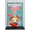 Image de Figurine en vinyle POP! de DC Comics représentant Supergirl sur une couverture de bande dessinée, 9 cm