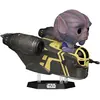 Image de Figurine Pop Funko Star Wars: The Mandalorian and Grogu POP! Rides Deluxe Vinyl figurine Bobble Head Zeb Orrelios in the Razor Crest 9 cm - Figurines