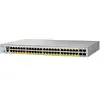 Image de Commutateur réseau Cisco Catalyst 2960L-SM-48PS, 48 Ports Gigabit Ethernet PoE+, consommation PoE 370 W, 4 Ports de Liaison Montante 1G SFP, Garantie à Vie limitée améliorée (WS-C2960L-SM-48PS) en occasion ou reconditionné