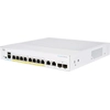 Image de Cisco Business 250 Series CBS250-8P-E-2G - Commutateur - L3 - Smart - 8 x 10/100/1000 (PoE+) + 2 x Combo Gigabit Ethernet/Gigabit SFP - Montable en rack - PoE+ (67 W)