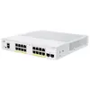 Image de Cisco CBS350-16P-2G-EU Commutateur réseau géré L2/L3 Gigabit Ethernet (10/100/1000) Argent