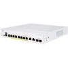 Image de Cisco Business 250 Series CBS250-8PP-E-2G - Commutateur - L3 - Smart - 8 x 10/100/1000 (PoE+) + 2 x Combi-SFP - Montable en rack - PoE+ (45 W)