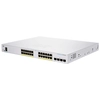 Image de Cisco CBS350-24P-4X Géré L2/L3 Gigabit Ethernet (10/100/1000) Argent - Neuf