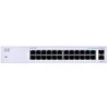Image de Cisco Business 110 Series 110-24T - Commutateur - non géré - 24 x 10/100/1000 + 2 x Kombi-Gigabit-SFP - Desktop, an Rack montierbar, wandmontierbar