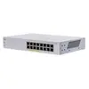 Image de Cisco Business 110 Series 110-16PP - Commutateur - non géré - 8 x 10/100/1000 (PoE) + 8 x 10/100/1000 - Desktop, an Rack montierbar, wandmontierbar - PoE (64 W)