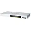 Image de Cisco CBS220-24FP-4G Géré L2 Gigabit Ethernet (10/100/1000) Connexion Ethernet, supportant l'alimentation via ce port (PoE) Blanc - Neuf