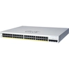 Image de Cisco CBS220-24P-4X Géré L2 Gigabit Ethernet (10/100/1000) Connexion Ethernet, supportant l'alimentation via ce port (PoE) Blanc - Neuf