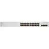 Image de Cisco CBS220-24FP-4X Géré L2 Gigabit Ethernet (10/100/1000) Connexion Ethernet, supportant l'alimentation via ce port (PoE) Blanc - Neuf