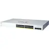 Image de Cisco CBS220-24P-4G, Administré, L2, Gigabit Ethernet (10/100/1000), Alimentation par Ethernet (PoE), Montage en rack, 1U