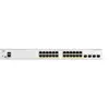 Image de Cisco Catalyst 1200-24P-4X - Commutateur - L3 - Smart - 24 x 10/100/1000 (PoE+) + 4 x 10Gb Ethernet SFP+ - Montable en rack - PoE+ (195 W)