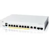 Image de Cisco Commutateur Intelligent Cisco Catalyst 1200-8FP-2G, 8 Ports GE, PoE complète, Ports combinés 2x1GE, Garantie limitée à Vie (C1200-8FP-2G) en occasion ou reconditionné