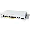 Image de Cisco Catalyst 1300-8FP-2G - Commutateur - L3 - géré - 8 x 10/100/1000 (PoE+) + 2 x Combo Gigabit SFP/RJ-45 - montable en rack - PoE+ (120 W)