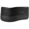 Image de Microsoft Ergonomic clavier Universel USB AZERTY Belge Noir - Neuf