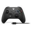 Image de Microsoft Xbox Wireless Controller + USB-C Cable Noir Manette de jeu Analogique/Numérique PC, Xbox One, Xbox One S, Xbox One X, Xbox Series S, Xbox Series X - Neuf