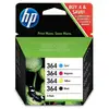 Image de CARTOUCHE D'ENCRE HP Nº364 Pack Cyan/Magenta/Jaune/Noir - N9J73AE - Neuf