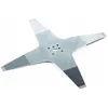 Image de Lame Robot Tondeuse Courbée 4 Dents Diamètre 250 Mm Alpina 1126-9101-01 Ar-2 600 - Ar-2 1200