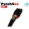 Image de Patchsee PCI6-U Câble patch CAT 6a réseau noir 2,1m