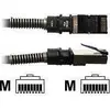 Image de PatchSee PK-PCI6-DPU-40, 12,2 m, Cat6a, U/UTP (UTP), RJ-45, RJ-45, noir