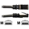 Image de PatchSee PK-PCI6-DPF-40, 12.2 m, Cat6a, U/FTP (STP), RJ-45, RJ-45, Noir