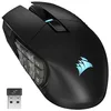 Image de Corsair Scimitar Elite Wireless MMO Souris de Jeu - 26 000 DPI - 16 Boutons Programmables - Jusqu'à 150 Heures de Batterie - Compatible iCUE - PC, PS5, PS4, Xbox - Noir en occasion ou reconditionné