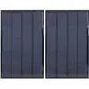 Image de 2 Pièces Panneau Solaire Miniature 5v 2w Pour Lampe Diy, Carte Alimentation Époxy 142x88mm