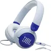 Image de JBL Junior 320 On-Ear-Kopfhörer mit Kabel und Mikrofon für Kinder, Blau