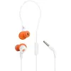 Image de Écouteurs intra-auriculaires de sport JBL Endurance Run 3C avec fil, USB-C, IP65, Pure Bass, blancs