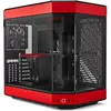 Image de Boitier Moyen Tour E-ATX Hyte Y60 avec panneaux vitrés (Noir/Rouge) #4POURCENT