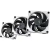 Image de Lot de 3 Ventilateurs de boitier Hyte Thicc FP avec contrôleur Nexus - 12cm (Noir/Blanc) #4POURCENT